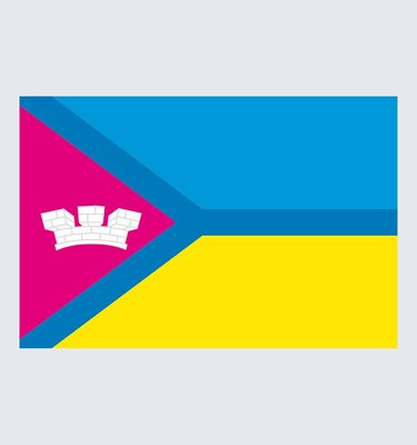 Прапор Первомайська Миколаївська область U-M-009 фото