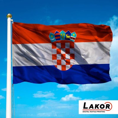 Прапор Хорватії S-Eur-036 фото