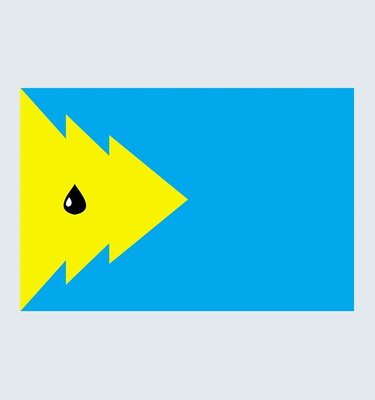 Прапор Надвірнянського району U-IF-013 фото