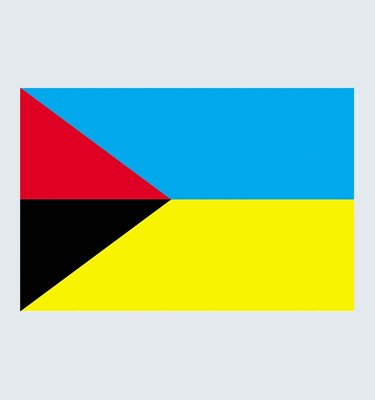 Прапор Калуського району U-IF-011 фото