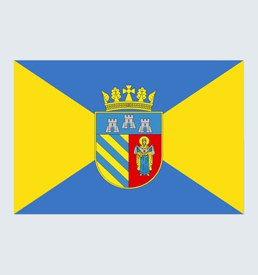 Прапор Чортківського району U-T-001 фото