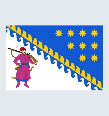 Прапор Дніпропетровської області U-D-025 фото