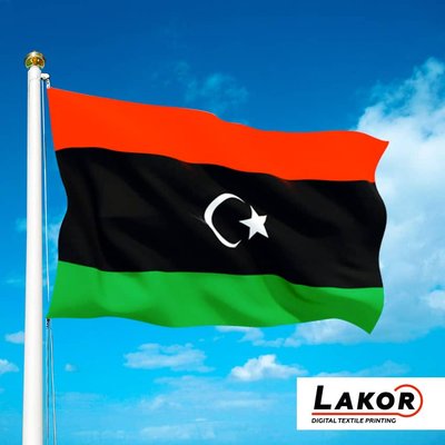 Прапор Лівії S-Af-003 фото