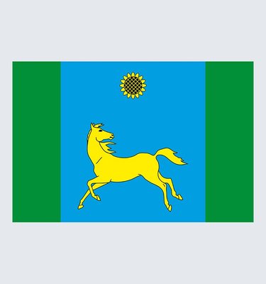 Прапор Дніпропетровського району U-D-005 фото