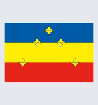 Прапор Первомайська Луганська область U-Lk-011 фото