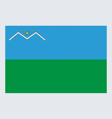 Прапор Мукачівського району U-Z-003 фото